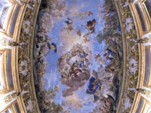 Affreschi della volta di Sala Luca Giordano