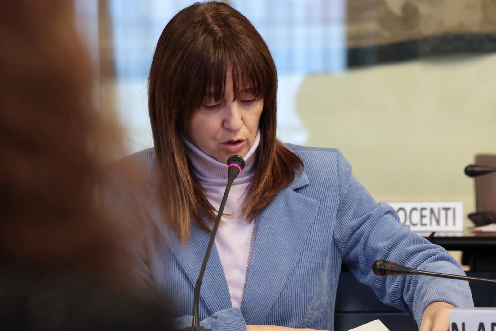 Consigliera Emma Donnini, delegata alla Viabilità