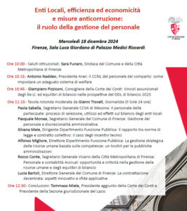 Il programma del convegno