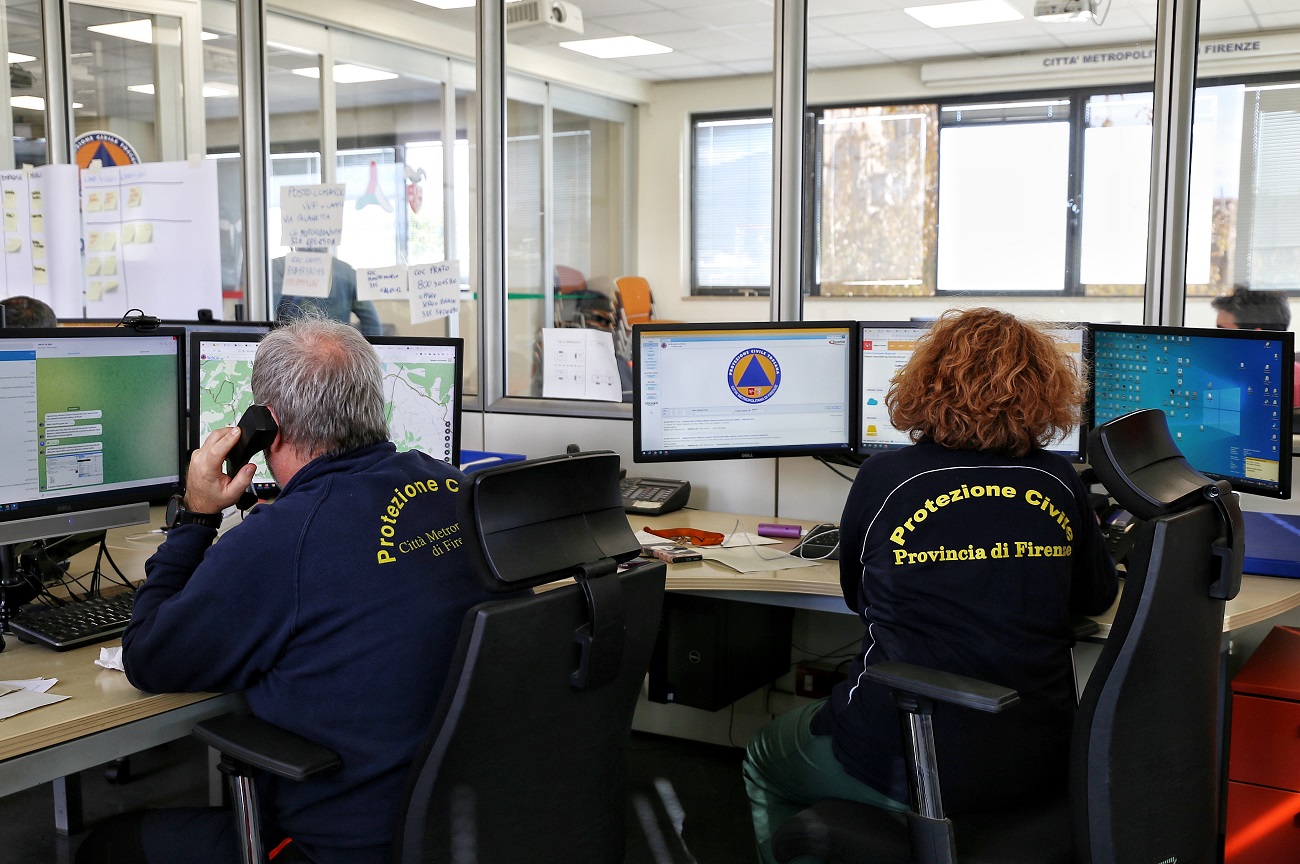 Sala Protezione Civile