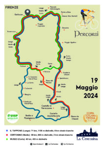 mappa percorsi la Certosina